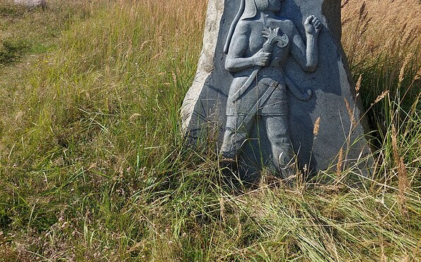 Henzendorf Findlingspark , Foto: Besucherinformation Amt Neuzelle, Lizenz: Besucherinformation Amt Neuzelle