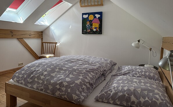 Ferienwohnung Jakobshagen, Schlafzimmer, Foto: Alena Lampe, Lizenz: TMU GmbH