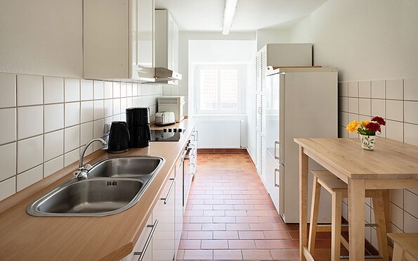 Apartment 'Gartenblick', kitchen, Foto: Daisy Gräfin von Arnim, Lizenz: Daisy Gräfin von Arnim