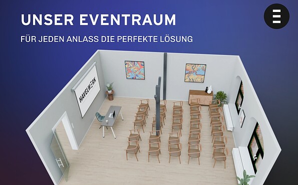 Eventraum, Foto: Kapus, Lizenz: Havelwerk