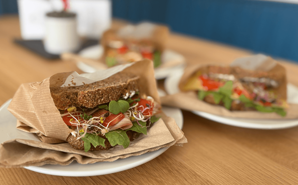 Bistro „Marienkirchblick“ - Sandwich, Foto: René Matschkowiak
