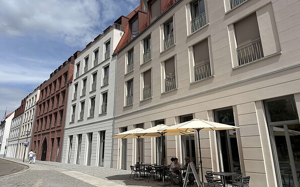 Bistro „Marienkirchblick“ - outside view, Foto: René Matschkowiak