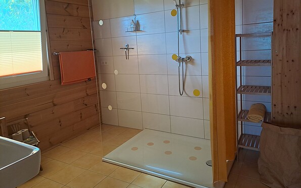 Ferienwohnung Mellengarten, Badezimmer, Foto: Anja Siempelkamp, Lizenz: Anja Siempelkamp