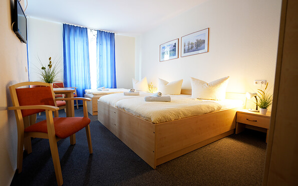 Guest room, Foto: Anne Wohlgemuth, Lizenz: Technische Werke Schwedt GmbH