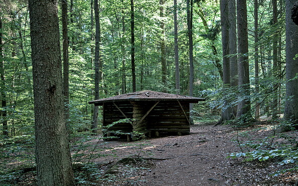 Wetterschutzhütte, Foto: Jannika Olesch, Lizenz: Brandenburgische Seenplatte GmbH