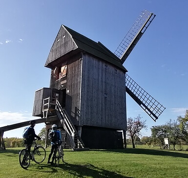 Bockwindmühle Vehlefanz, Foto: Jannika Olesch, Lizenz: Brandenburgische Seenplatte GmbH