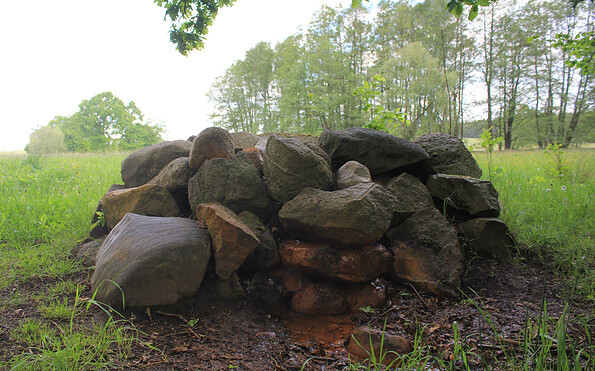 Artesischer Brunnen bei Klein Briesen, Foto: Bansen-Wittig