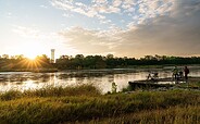 Zwischenstopp am Oderbruchbahn-Radweg, Foto: Florian Läufer, Lizenz: Seenland Oder-Spree