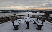 Rastplatz auf dem Richterberg im Winter, Foto: Merith Sommer, Lizenz: TMU GmbH