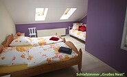 Ferienwohnung Großes Nest, Schlafbereich, Foto: Kena Hüsers, Lizenz: Kena Hüsers
