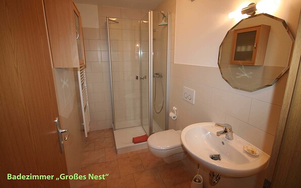 Apartment "Large Nest", bathroom, Foto: Kena Hüsers