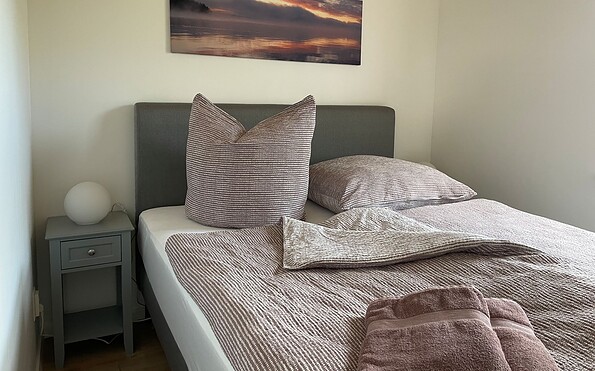 Beispiel Schlafzimmer 1 (Doppelbett), Foto: Marlies Wehnert, Lizenz: Marlies Wehnert