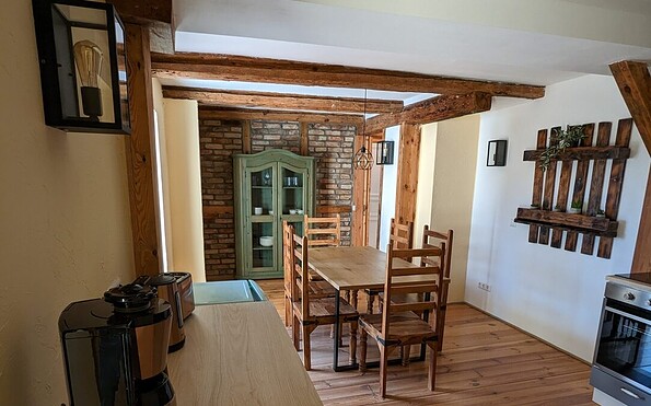 Das Ferienhaus-Uckermark, Essbereich, Foto: Daniela Rätz