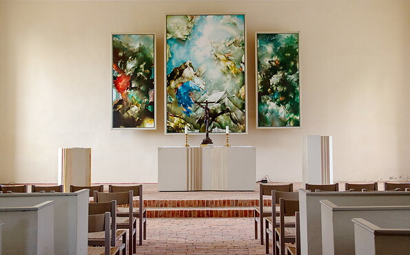 Dorfkirche Damsdorf, Foto: TMB-Fotoarchiv/ScottyScout, Lizenz: TMB-Fotoarchiv/ScottyScout