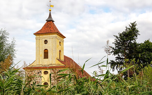 Dorfkirche Damsdorf, Foto: TMB-Fotoarchiv/ScottyScout, Lizenz: TMB-Fotoarchiv/ScottyScout