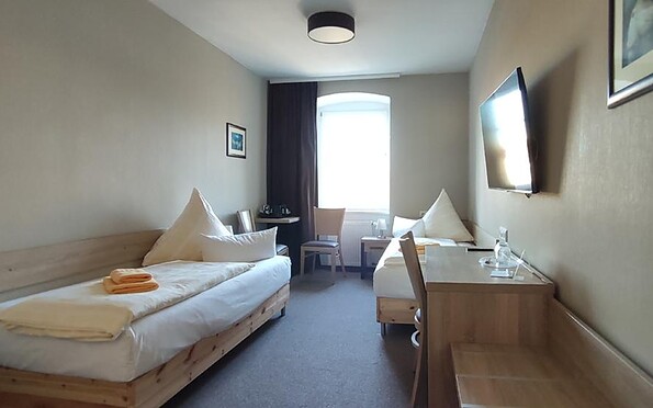Hotel Altstadtquartier, room example, Foto: Wolf Mieczkwoski, Lizenz: Wolf Mieczkwoski