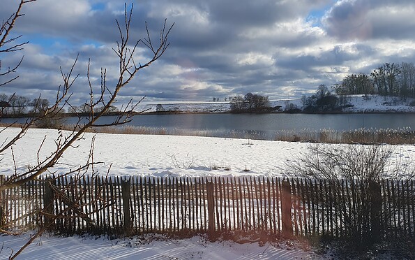 Seeblick im Winter, Foto: Martin Krassuski, Lizenz: Bettina und Martin Krassuski GbR