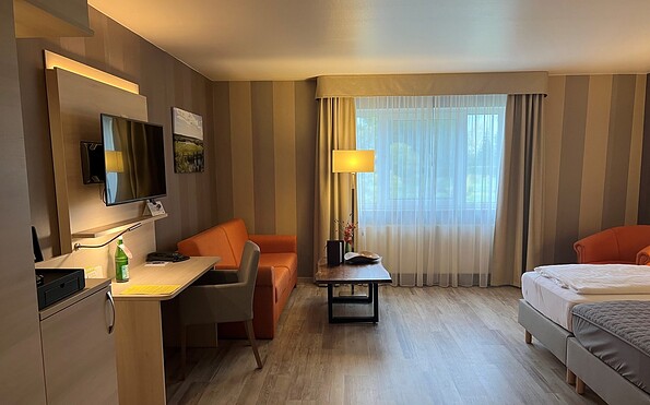 Landhotel Felchow, double room, Foto: Harry Sluyter