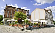 Exterior view of Frankfurter Kartoffelhaus on Holzmarkt in Frankfurt (Oder), Foto: Andreas Schubert, Lizenz: Frankfurter Kartoffelhaus