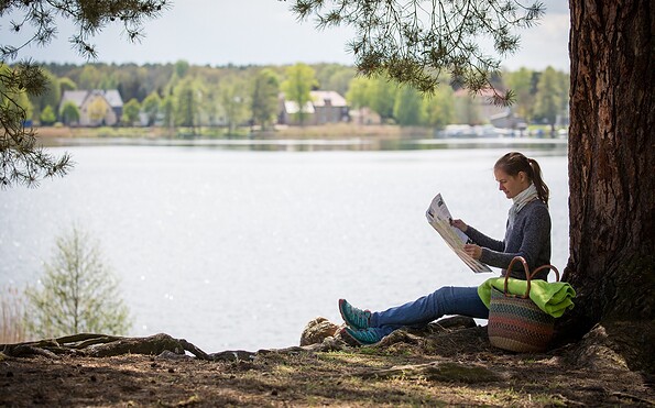 Lake Werlsee Grünheide (Mark) , Foto: Florian Läufer, Lizenz: Seenland Oder-Spree