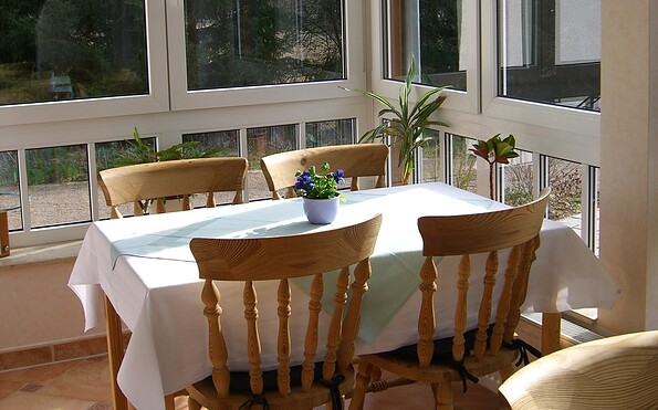 Guest house "Im Forsthaus", breakfast room, Foto: Anja Beutel