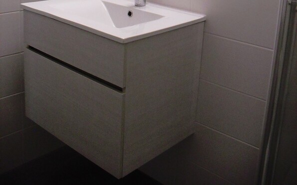 Apartments "Am Nationalpark", wash basin, Foto: Diana Fuchs