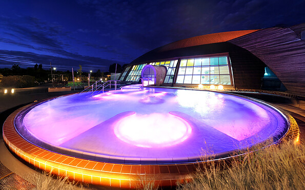 Außenansicht SteinTherme, Foto: Erandhi Lehmann, Lizenz: SteinTherme Bad Belzig