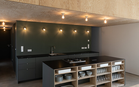 Rosenhaus, kitchen , Foto: Matthias Kutt