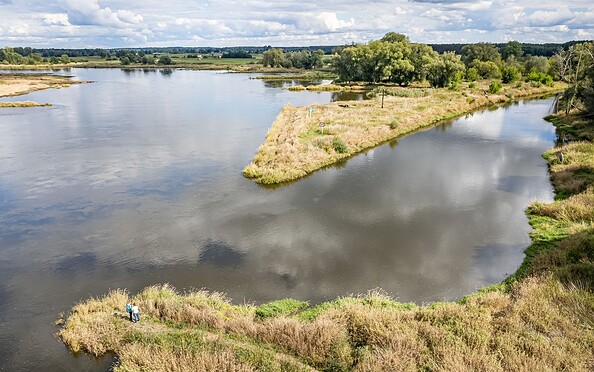 Oder-Neiße-Mündung bei Ratzdorf, Foto: Christoph Creutzburg, Lizenz: Seenland Oder-Spree