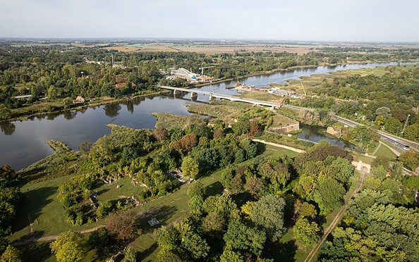 Blick auf den Fluss, Foto: Christoph Creutzburg, Lizenz: Seenland Oder Spree
