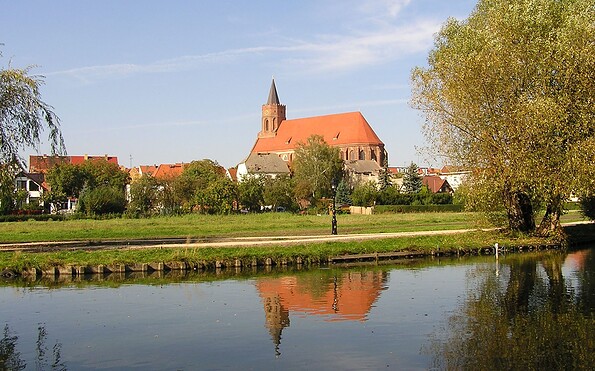 Kirche in Beeskow, Foto: Carola Zenker, Lizenz: Seenland Oder-Spree