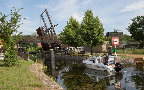 Schleuse Storkow, Foto: Florian Läufer, Lizenz: Seenland Oder-Spree