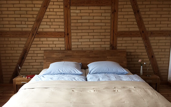 Schlafzimmer, Foto: Pia Müller