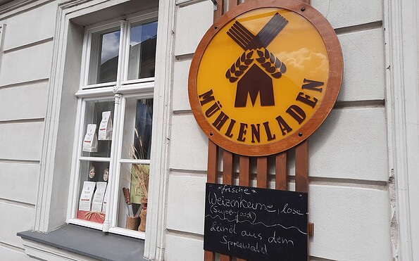 Mühlenladen, Foto: Annekatrin Schwaeger