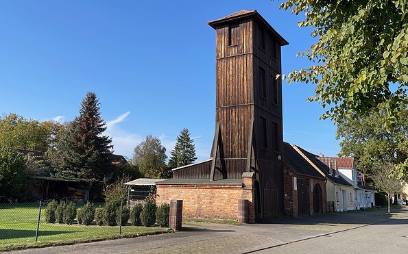 Feuerwehrgerätehaus, Foto: Constanze Mikeska