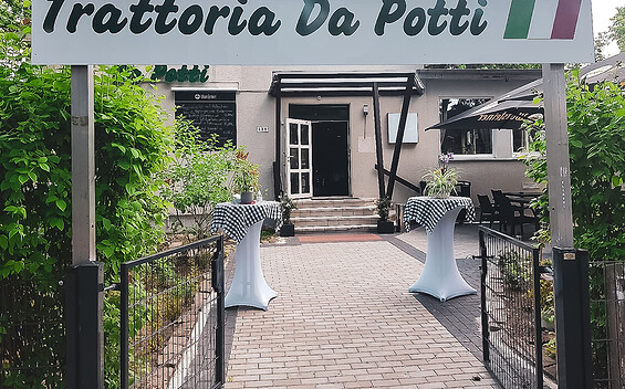 Eingang Trattoria da Potti, Foto: Trattoria da Potti, Lizenz: Trattoria da Potti