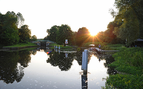 Anleger Schleuse Ragöse, Foto: Christin Drühl