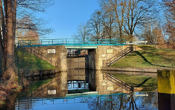 Historische Schleuse Ruhlsdorf, Foto: M. Zülsdorf, Lizenz: ZRF