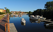 Yachthafen Havelberg - im Hintergrund die Altstadtinsel © Christin Drühl