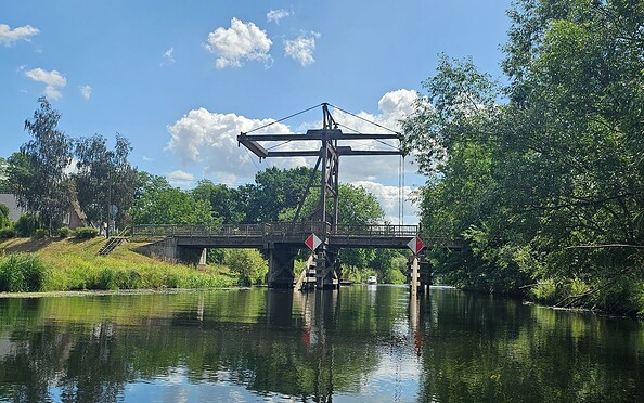 Briescht wooden drawbridge, Foto: Christoph Creutzburg, Lizenz: Seenland Oder-Spree