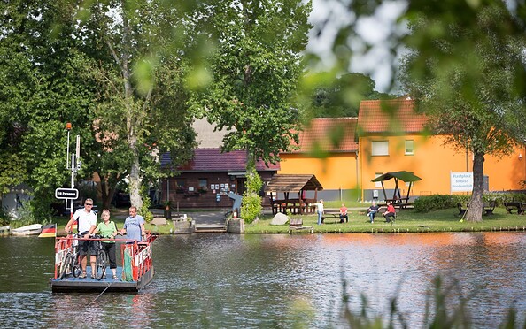 Leißnitz ferry, Foto: Florian Läufer, Lizenz: Seenland Oder-Spree