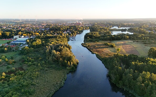 Märkische Umfahrt near Beeskow, Foto: Marie Kessler, Lizenz: Seenland Oder-Spree