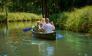 Kanufahren im Spreewald, Foto: Ron Petraß, Lizenz: Bootshaus am Leineweber