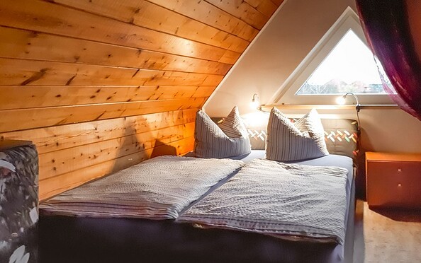 Schlafzimmer, Foto: Karin Haase