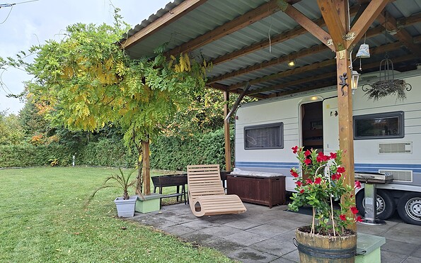 Wohnwagen, Foto: Touristinformation Senftenberg, Lizenz: Touristinformation Senftenberg