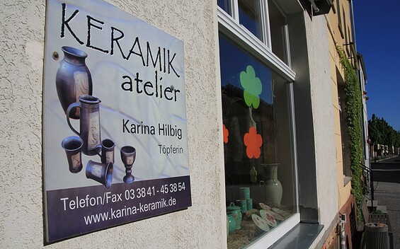 Keramikatelier Karina Siedschlag, Foto: Bansen/Wittig