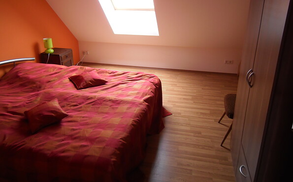 Schlafraum OG2 Ferienhaus Mühlenblick, Foto: K. Lehmann
