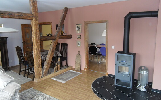 Wohnraum im Erdgeschoss, Foto: K. Lehmann