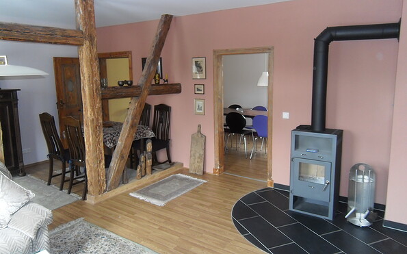 Wohnraum im Erdgeschoss, Foto: K. Lehmann