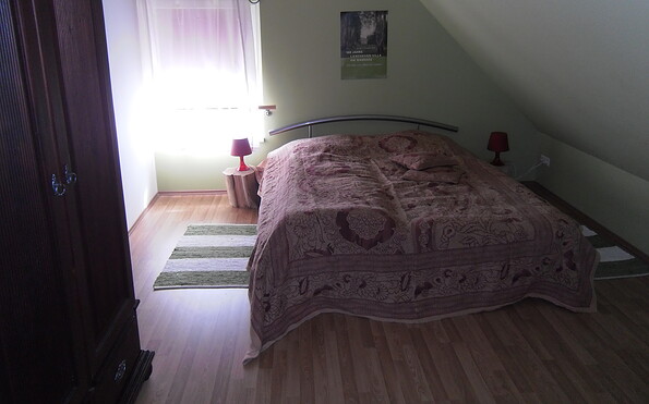 Schlafraum OG Ferienhaus Mühlenblick, Foto: K. Lehmann